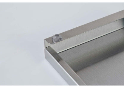 日本製 燕三条 頑丈フラット排気口カバー 耐荷重20kg 幅75cm用 ステンレス製 排気口 カバー コンロ奥ラック レンジガード コンロラック 油はねガード ロータイプ スリム フラット スマート キッチン(代引不可)