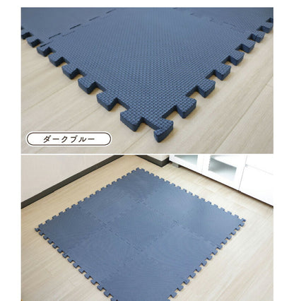 ジョイントマット 30cmx30cm 9枚セット どこでもジョイント 防水 防音対策 床 キズ防止 お手入れ簡単 クッション性 保温性 耐久性 パズルマット レイアウト自由 赤ちゃん ベビー