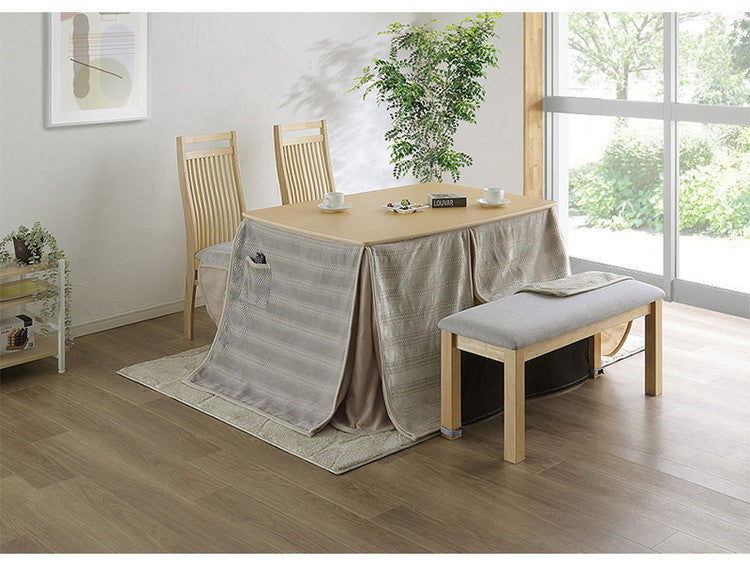 こたつベンチ 幅95 奥行35 高さ42cm ダイニングベンチ 保温カバー付き シンプルモダン おしゃれ リビング ダイニング こたつチェア 食卓椅子 椅子 チェア ベンチ(代引不可)