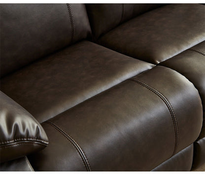 電動ソファ 3人掛け 幅202cm リクライニングソファ スピーカー付き ブラック ダークブラウン おしゃれ リビング リビングソファ ファミリー リラックスチェア ソファ(代引不可)