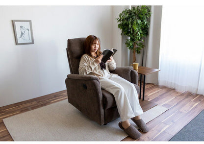 リクライニングソファ 1P 電動リクライニング ファブリック 電動ソファ 1人用 1人掛け 電動ソファー リクライニングチェア ハイバック おしゃれ 北欧 シンプル ギフト(代引不可)