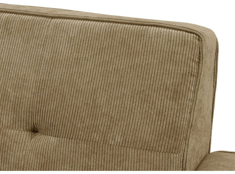 ソファ 2.5人掛け 幅160cm 円柱型クッション付き 肘あり 肘置きコーデュロイ おしゃれ 北欧 ローソファ 木目 脚 フロアソファ リビングソファー ソファー 新生活 2人掛け 3人掛け(代引不可)