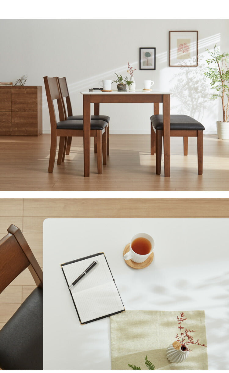 ベンチ ダイニングベンチ 幅95 単品 合皮 レザー 天然木 座面PVC おしゃれ 北欧 チェア チェアー 食卓イス 食卓椅子 格子 食卓用 リビング ブラウン(代引不可)