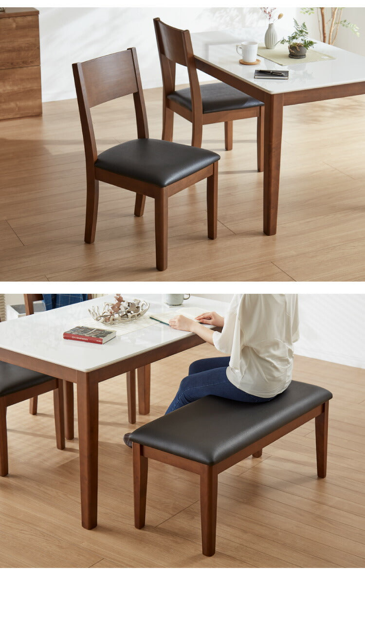 ダイニングチェア 2脚セット 合皮 天然木 ブラウン 座面PVC おしゃれ 北欧 チェア チェアー 食卓イス 食卓椅子 格子 食卓用 リビング(代引不可)