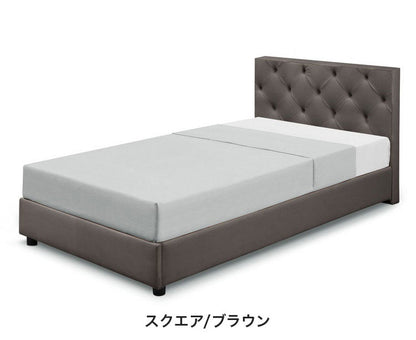 ベッドフレーム 単品 S シングル ラウンドタイプ スクエアタイプ おしゃれ 北欧 ファブリック レザー 高級感 シンプル 一人暮らし 新生活(代引不可)