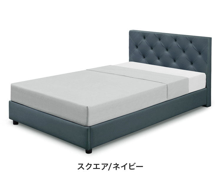 ベッドフレーム 単品 SD セミダブル ラウンドタイプ スクエアタイプ おしゃれ 北欧 ファブリック レザー 高級感 シンプル 一人暮らし 新生活(代引不可)