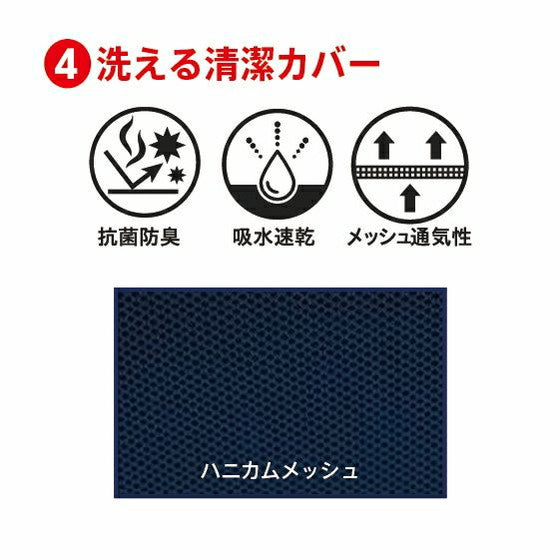 ファイバー 腰サポートクッション 腰が楽 ライズ RISE 健康睡眠 高反発ファイバー構造 デスクワーク チェア クッション イス いす 腰 デスクワーク 車 試合観戦 洗える
