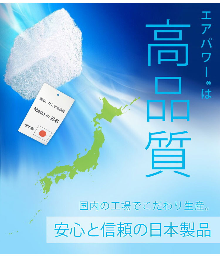 カバー無し中材のみ! 三次元網状繊維構造体 エアパワー 体圧分散 高反発 マットレス シングル 95×200×4cm 中材 日本製 寝返り 仰向け 横向き 腰痛 トッパー 材料?