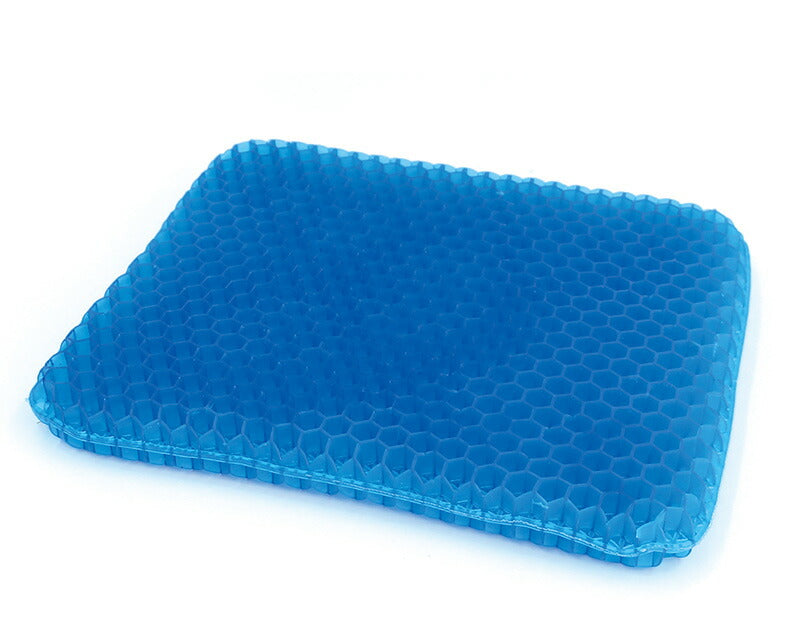 ジェルクッション ゲルクッション 蓄熱カバー Easywarm素材 ハニカム 二重構造 骨盤矯正 腰痛 大きめ デスクワーク 車