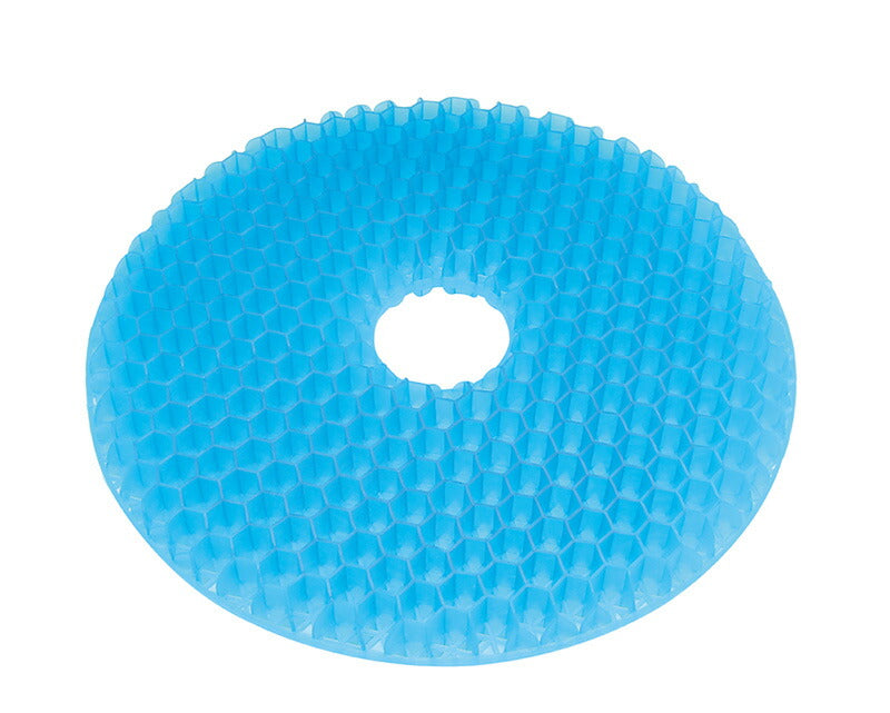 ジェルクッション ゲルクッション 円座 円座型 ハニカム 二重 骨盤矯正 腰痛 大きめ デスクワーク 車 オフィス 座椅子