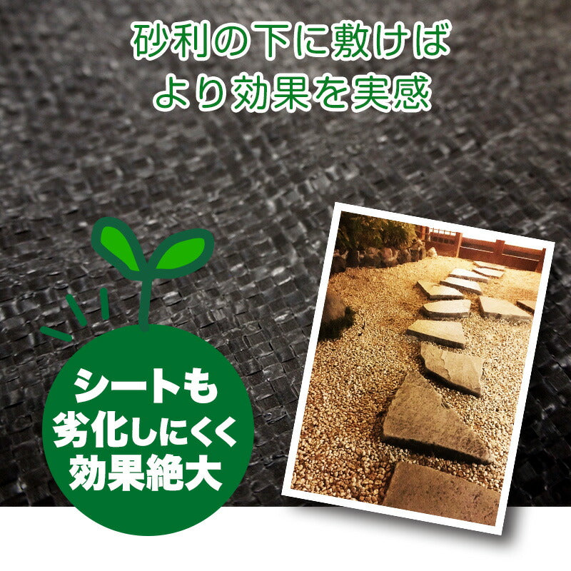 防草シート 1×10m 2本セット 除草シート 不織布 雑草対策 雑草防止 遮光 簡単設置 高耐久 除草 砂利下 花壇 駐車場 空き地 勝手口 草取り 草よけ 農業 園芸 家庭菜園 ガーデニング