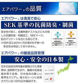 日本製 3次元スプリング構造体 高反発 クッション 座布団 エアパワー 洗える 抗菌防臭 車椅子 チェアー 高反発クッション(代引不可)