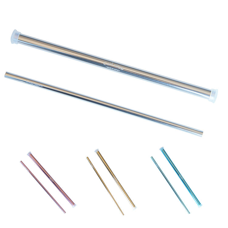 アルミストローケース&ストローセット(ブラシ付)(代引不可)