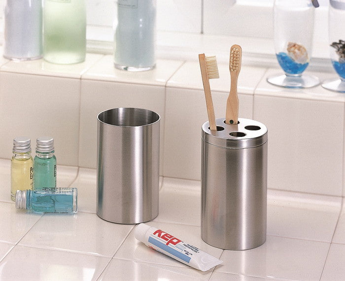 SALUS マトリス ウォーターカップ 320ml 径65×H100mm ステンレス製 歯磨きコップ SK(代引不可)