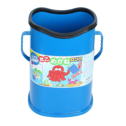 たこめがね ロング 水中観察 子供用 釣り フィッシング アウトドア レジャー 夏休み 海水浴 山 川遊び 水中メガネ 水色 ブルー 磯遊び 川遊び 潮干狩り 生物観察(代引不可)