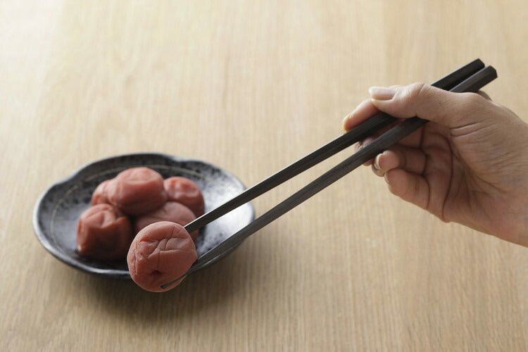 三代目黒檀六角箸(大)(代引不可)