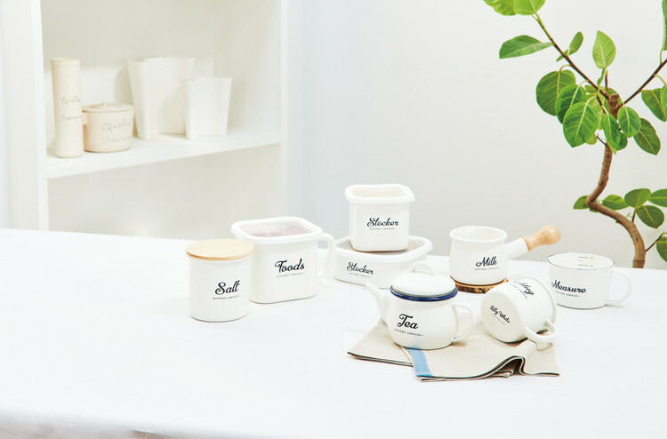 「Lilly White」ホーローマグカップ「Mug」(代引不可)