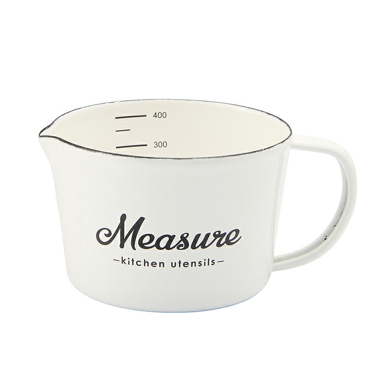 「Lilly White」ホーローメジャーカップ・S「Measure」(代引不可)