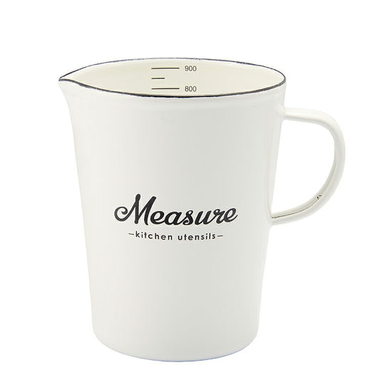 「Lilly White」ホーローメジャーカップ・L「Measure」(代引不可)