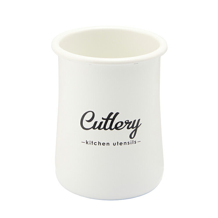 「Lilly White」ホーローカトラリースタンド「Cutlery」(代引不可)