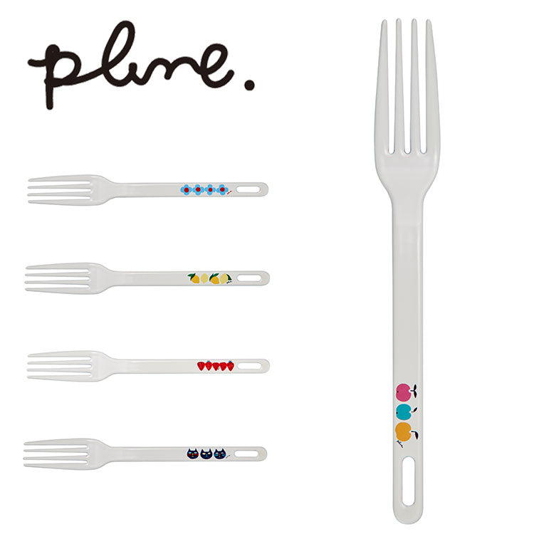 プルーン ホーローデザートフォーク(代引不可)