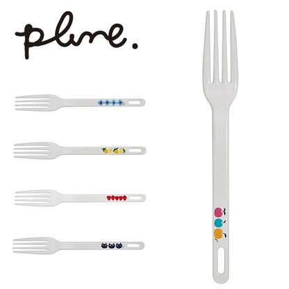 プルーン ホーローデザートフォーク(代引不可)