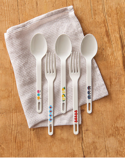 プルーン ホーローデザートフォーク(代引不可)