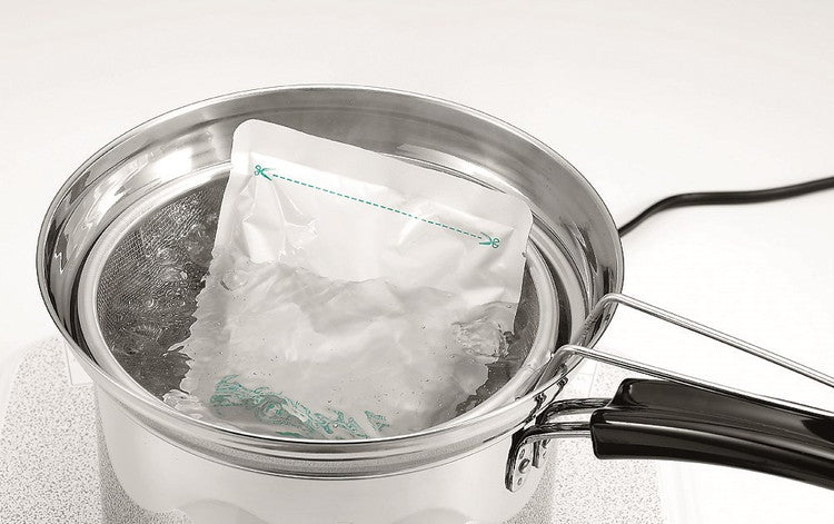 深型片手鍋18 パスタポット 目皿付 ガラス蓋付 ザル付き(代引不可)