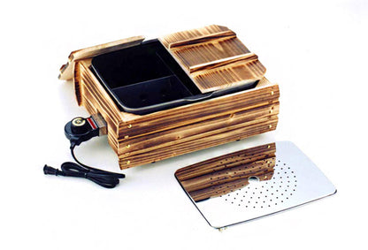 杉山金属 多用途おでん鍋ふるさとのれん おでん鍋 おでん 電気 フッ素樹脂加工 煮る でる 蒸す 焼く 炒める 家庭用 便利家電(代引不可)