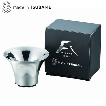 富士山ぐい呑み1P(ステン)(代引不可)