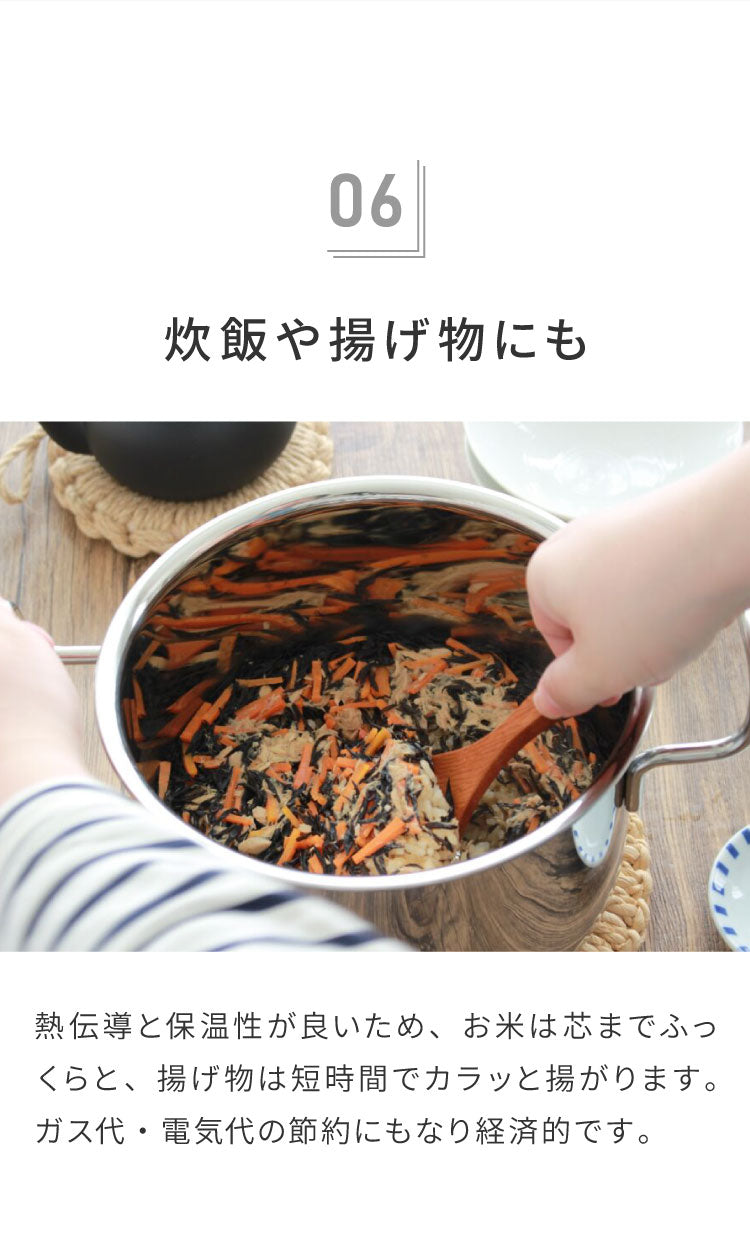 ジオ・プロダクト 蒸し器付鍋25cm(代引不可)