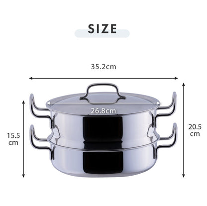 ジオ・プロダクト 蒸し器付鍋25cm(代引不可)
