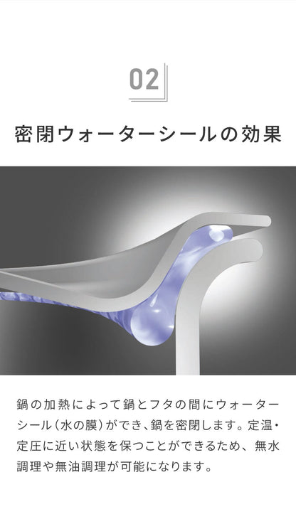 ジオ・プロダクト 蒸し器付鍋25cm(代引不可)