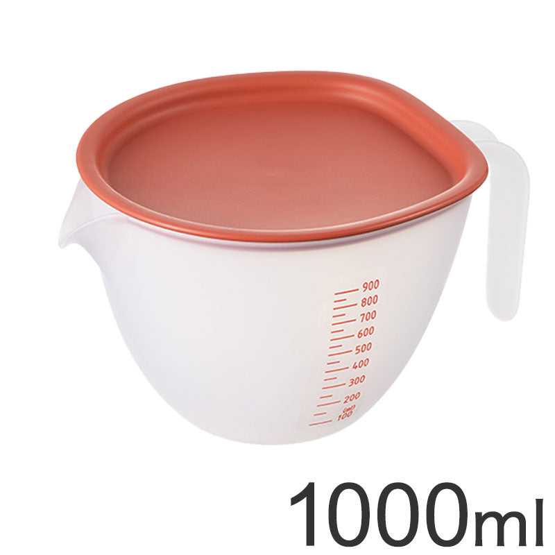 曙産業 まいにち使いたいフタ付きボウル大レッド CH-2121(代引不可)