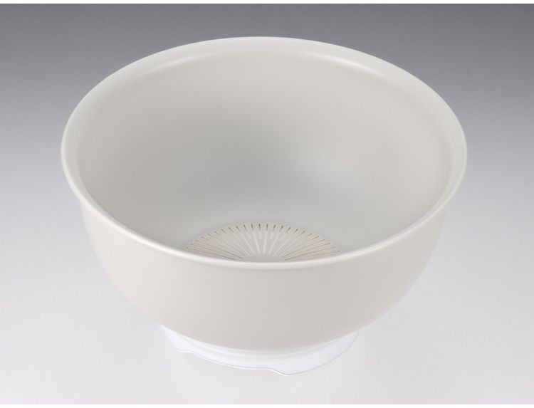 曙産業 こめコレ!いち押し米とぎボウル 排水ボタン付き 米研ぎボウル 軽量 196g 22.3cm ポリプロピレン製 水切り簡単 炊飯補助