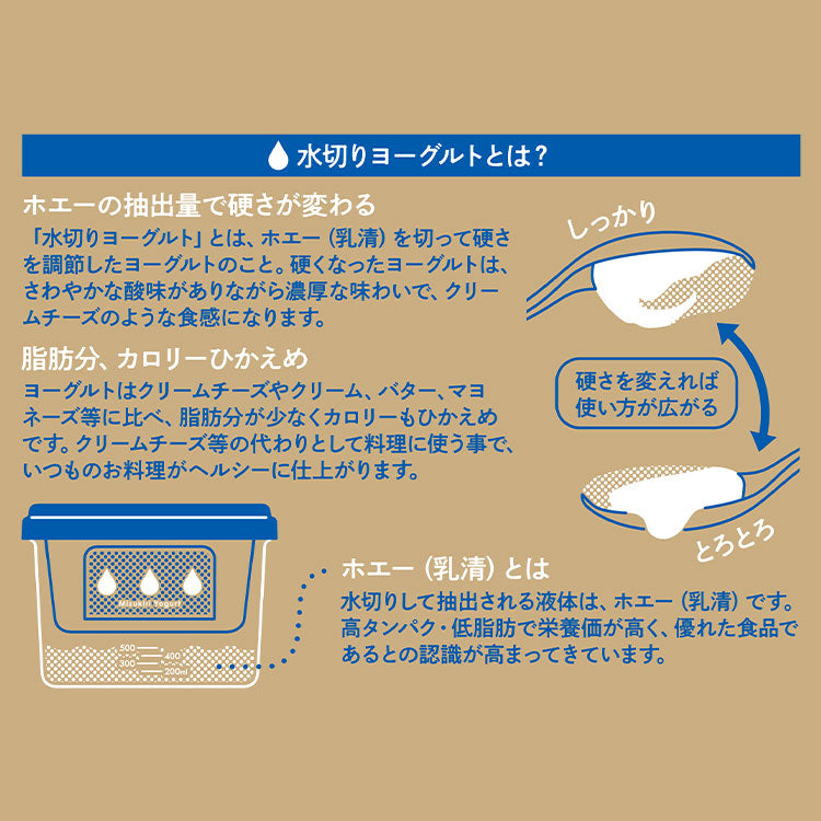 曙産業 水切りヨーグルトができる容器大 ST-3002(代引不可)