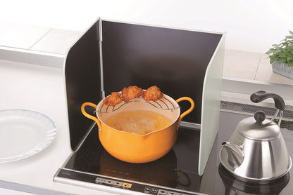 使うときだけレンジガード 幅33×高さ29×奥行24.5cm(日本製) オイルガード 油はね ガード(代引不可)