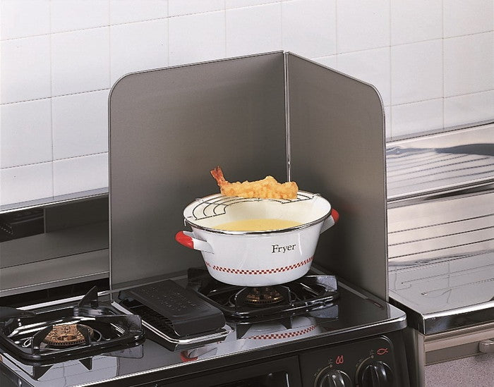 レンジガード フッ素コート 天ぷらガード 日本製 フッ素樹脂加工 油はね ガード コンパクト コンロカバー コンロ用カバー 油はね防止 レンジ用カバー(代引不可)