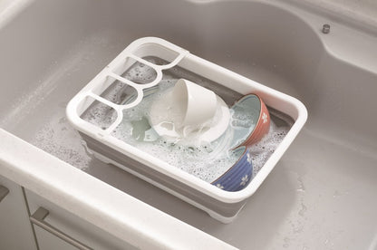 デイズ 折り畳み 水切りバスケット コンパクト DS-08 タマハシ【水切りかご 折りたたみ/洗い桶/キッチン】(代引不可)