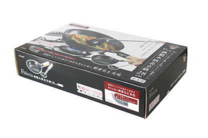 鉄製木柄北京鍋28cm お玉付(代引不可)