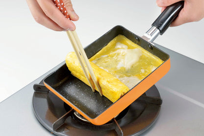 デイリー エッグパン(DEP-01)フタ付 玉子焼 卵焼き器 玉子焼きフライパン 目玉焼 ぎょうざ お弁当 ふっくら フッ素加工【ガス火・IH対応】(代引不可)