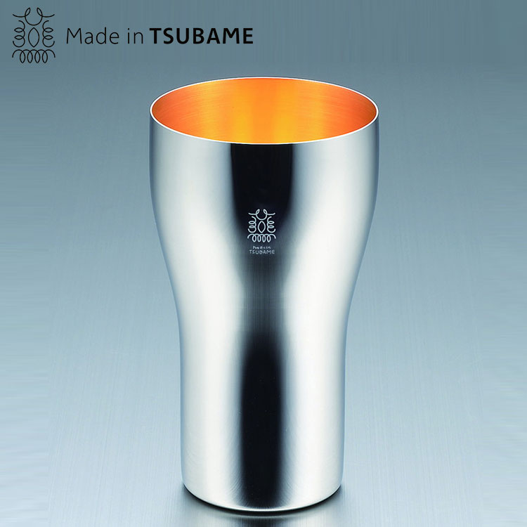 金の贅 18-8ステンレスタンブラー大440ml(内面24金メッキ)(代引不可)