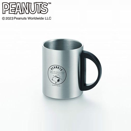 スヌーピー 2重ステンレスマグ270ml(代引不可)