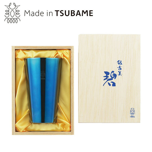 碧 銀古美 18-8ステンレスW構造タンブラー 優美 輝く テーブル 高級感 奥深い色合い 器 爽快感 独特 風合い 味わい