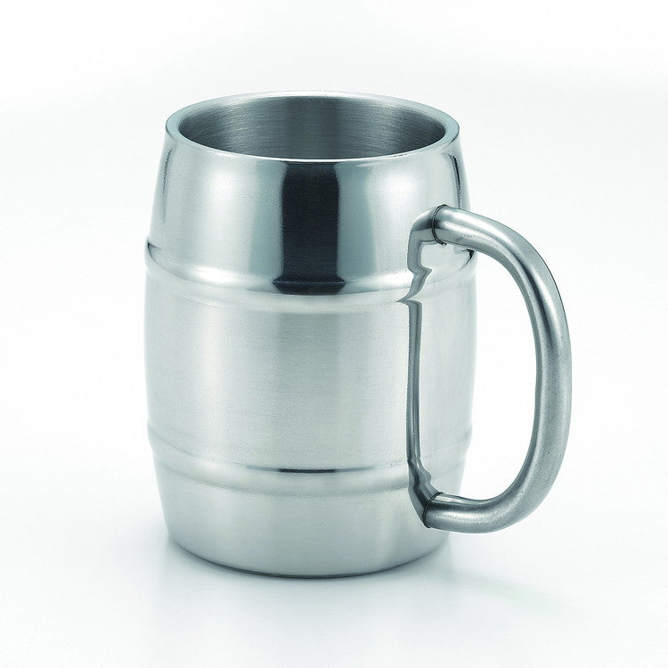 ハイテク Wステンレスマグ タル型1P 450ml(代引不可)