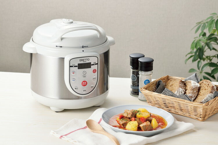 ERETTOmono" 電気圧力鍋3.0L(代引不可)