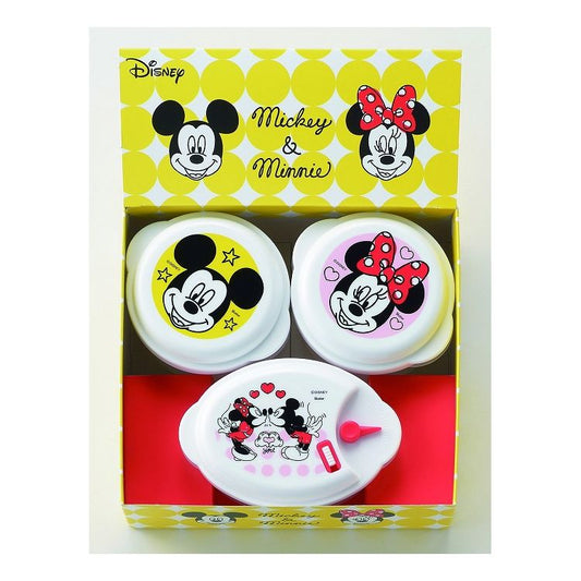 ミッキー&ミニー PT電子レンジ容器3pc(代引不可)