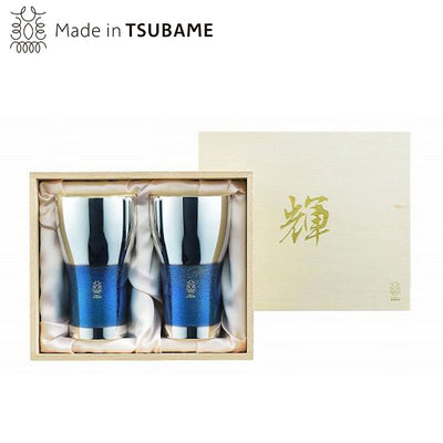 輝 純銅ビアタンブラー 銀古美2pc(代引不可)
