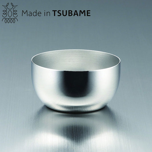 18-8ステンレスぐい呑み(銀メッキ)(代引不可)