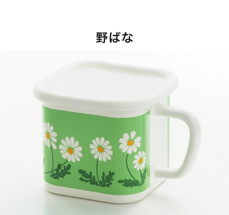 アデリアレトロ ホーロー 保存容器 マルチスクエアポット・ズーメイト ADR-35 角型 天ぷら そのまま 1.4L ホーロー 琺瑯 グッズ マルチポット ポップ ユニーク aderia(代引不可)